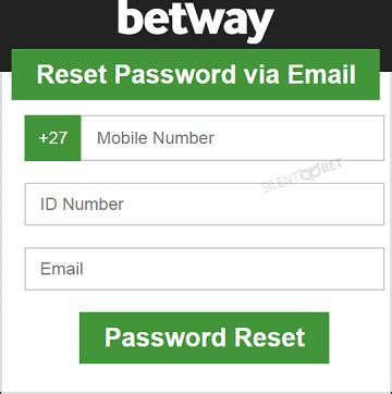 reset betway password via email